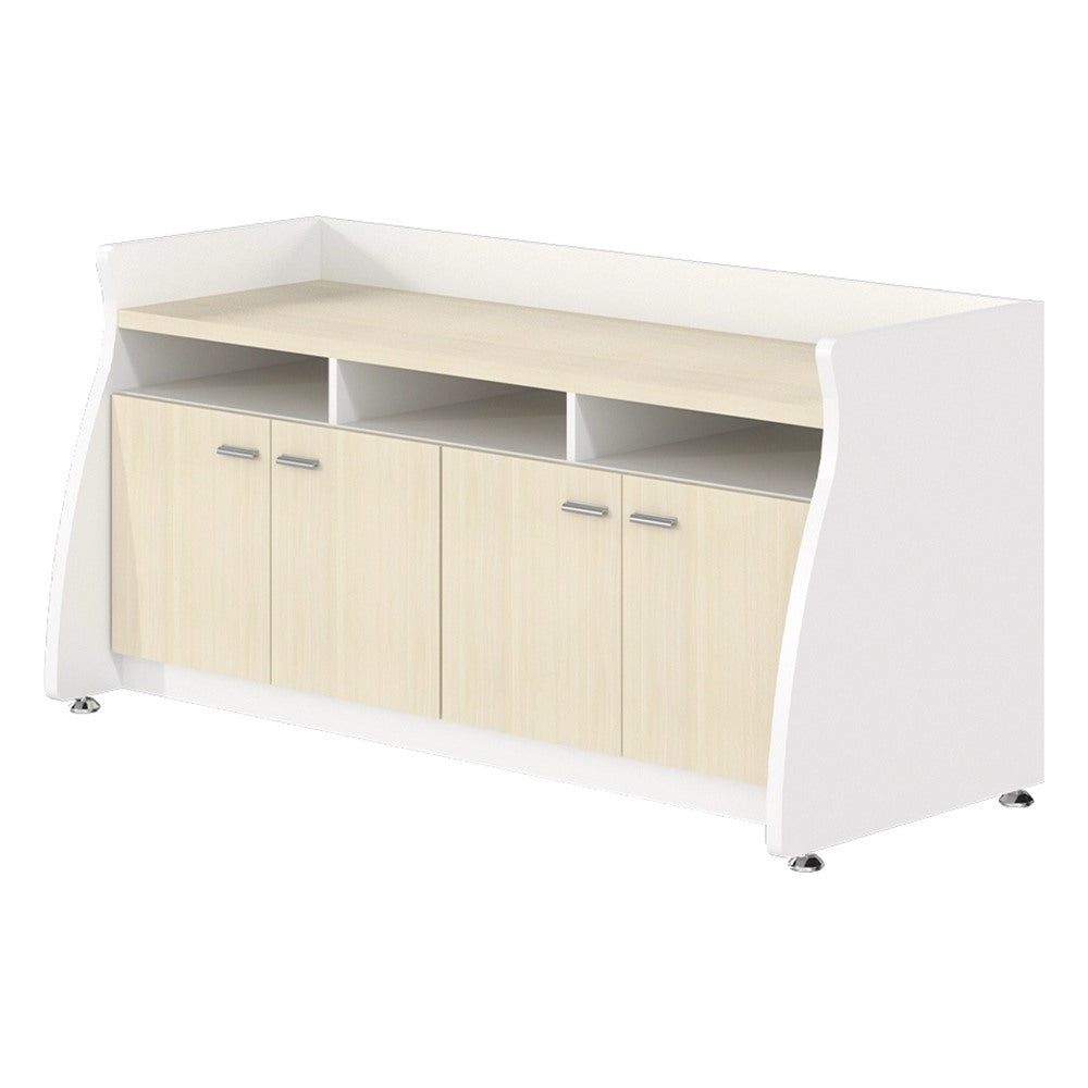 Credenza para Sala de Juntas - GEBESA URBAN - Frente 150 cm - 4 Puertas
