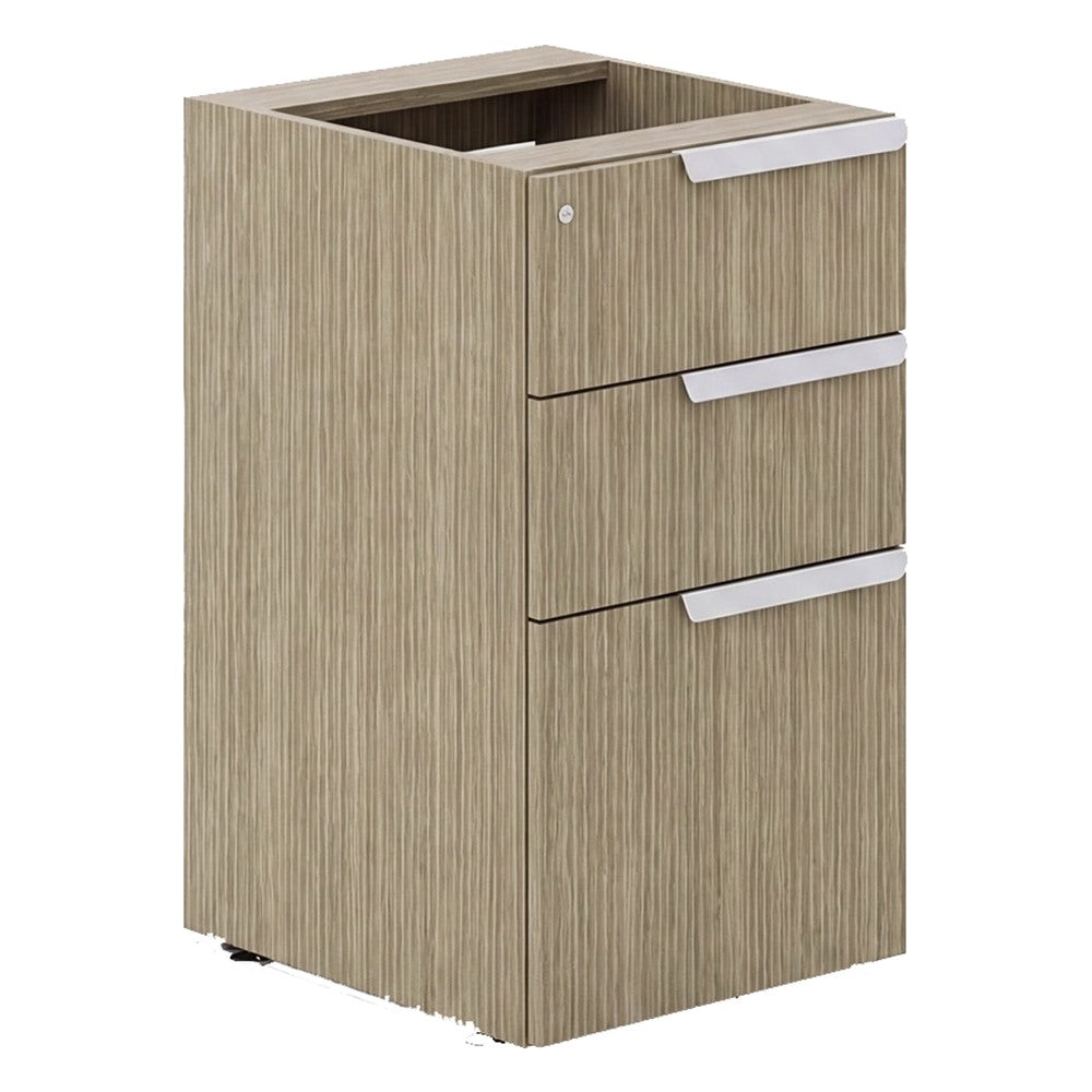 Archivero Pedestal para Despacho - GEBESA BENTO - 3 Gavetas - Sin Cubierta - Frente 41 cm