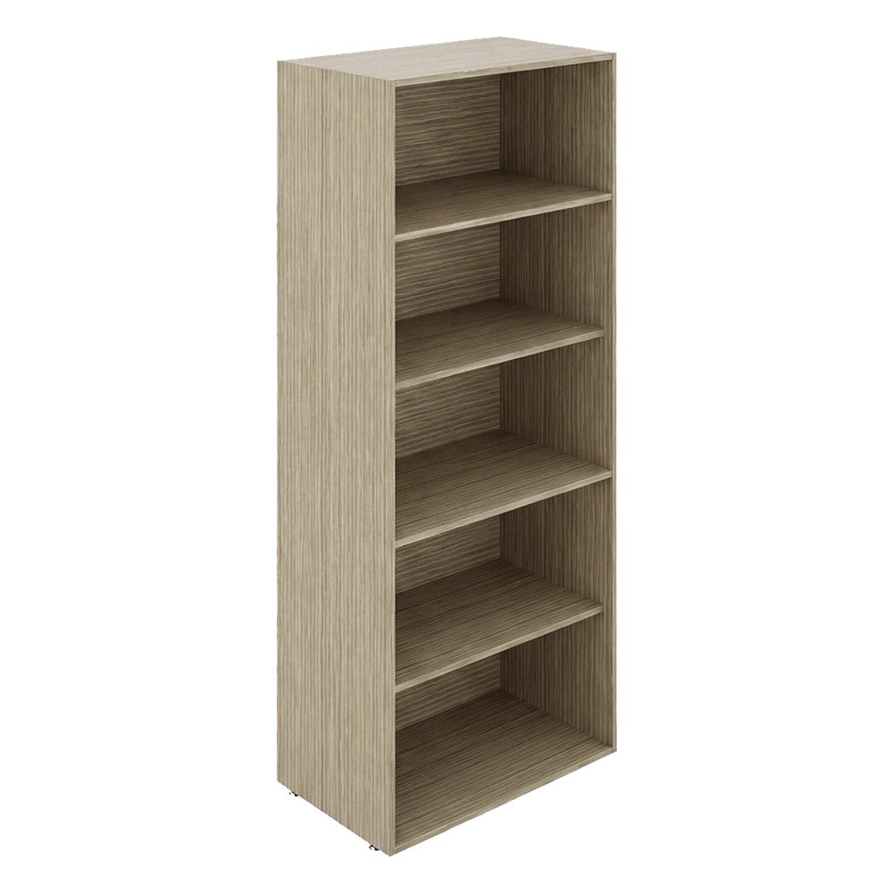Librero Alto Abierto para Sala de Archivo - GEBESA BENTO - Frente 75 cm - Altura 215 cm - Cuerpo de Aglomerado