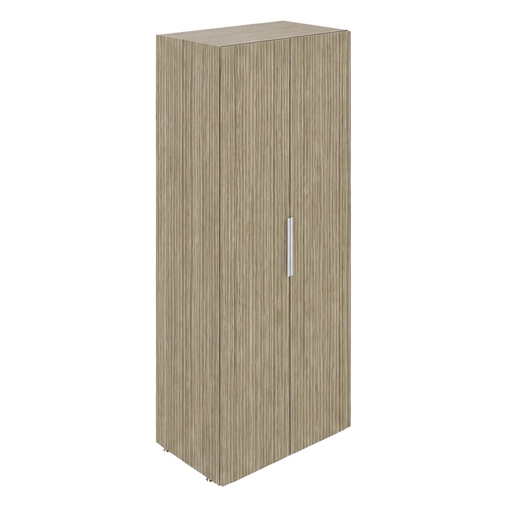 Librero Alto con Puertas Completas para Despacho - GEBESA BENTO - Frente 75 cm - Altura 215 cm - Cuerpo de Aglomerado