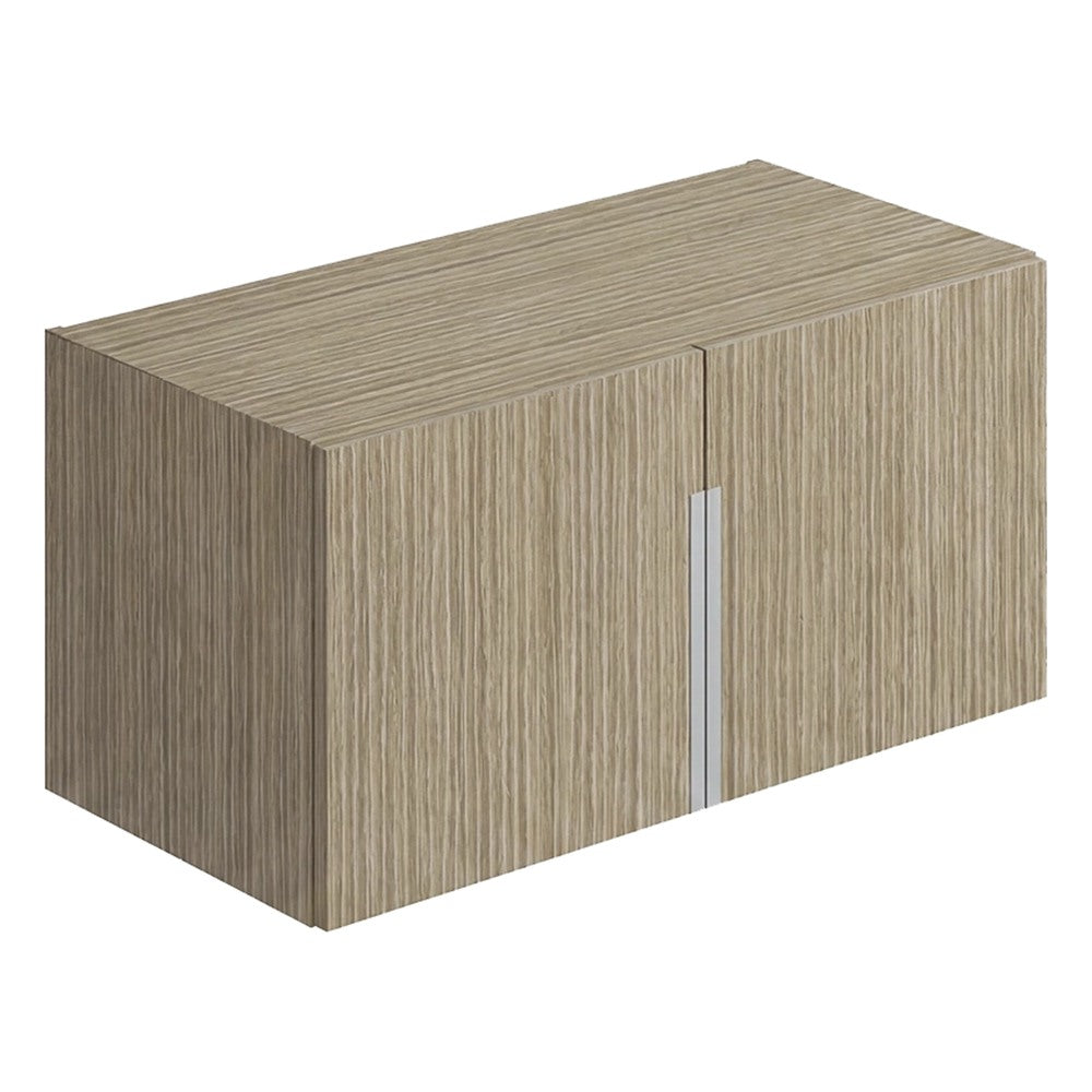 Librero Colgante Sencillo para Oficina Privada - GEBESA BENTO - Frente 75 cm - Cuerpo de Aglomerado