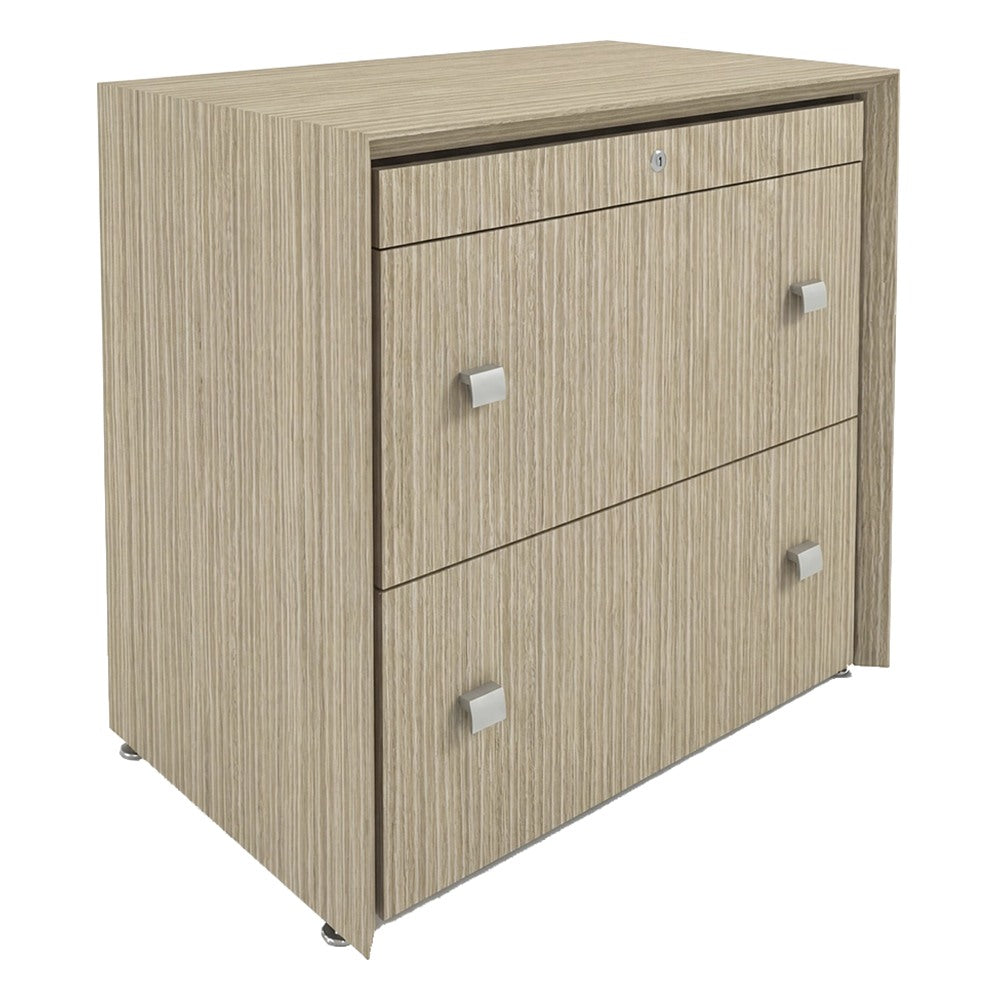 Archivero Horizontal para Despacho - GEBESA CONTEMPO - 2 Gavetas - Frente 80 cm