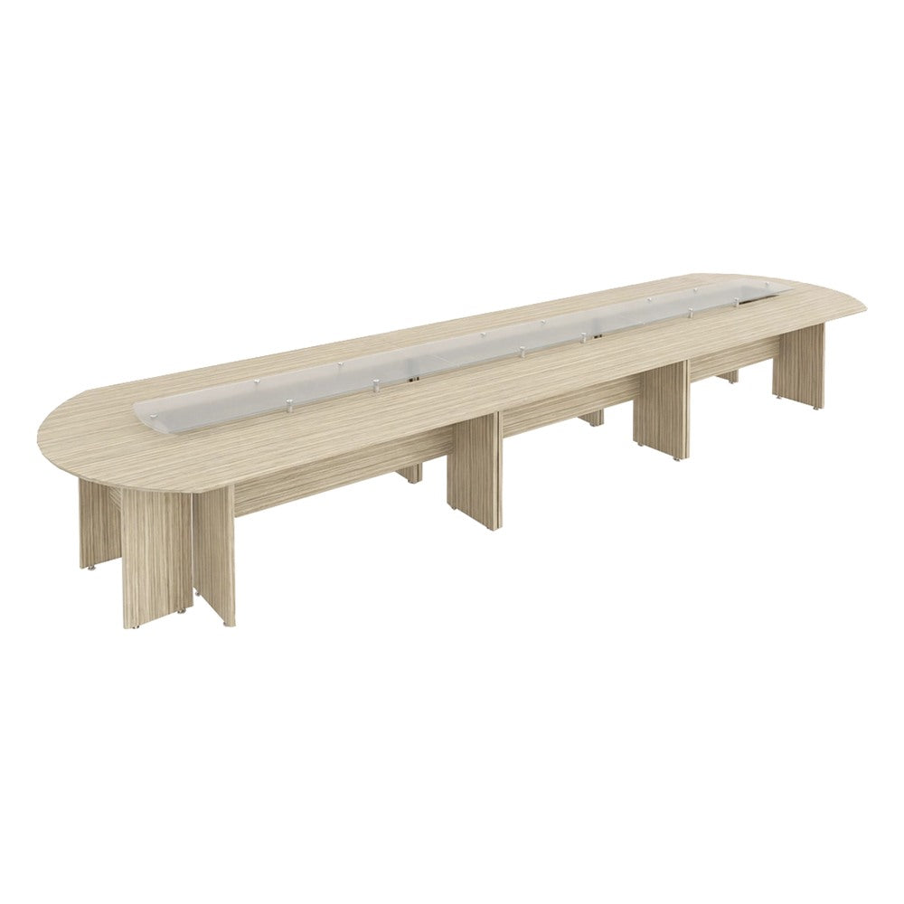 Mesa de Juntas Configurable para Sala de Consejo - GEBESA CONTEMPO - Frente 570 cm