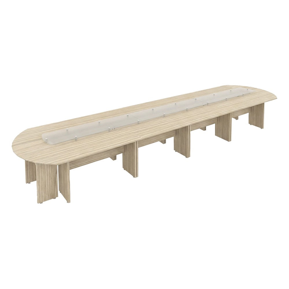 Mesa de Juntas Configurable para Sala de Conferencias - GEBESA CONTEMPO - Frente 600 cm