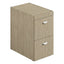 Archivero Pedestal para Oficina - GEBESA FILO - Frente 39 cm - 2 Gavetas - 62 cm - Cubierta de Aglomerado