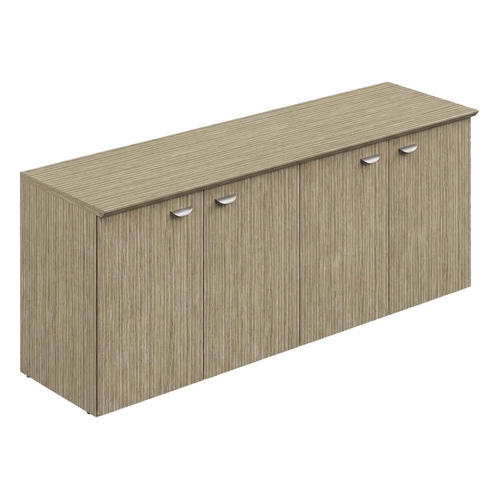 Credenza para Oficina Ejecutiva - GEBESA FILO - 4 Puertas - Frente 182 cm