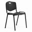 Silla de Visita para Sala de Juntas - GEBESA COMFORT - Negro - Sin Brazos