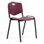 Silla de Visita para Sala de Juntas - GEBESA COMFORT - Vino - Sin Brazos