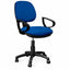 Silla Operativa de Área de Trabajo - GEBESA COMFORT - Tela - Mecanismo Doble - Brazos de Polipropileno - Base Plástica