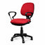 Silla Operativa de Área de Trabajo - GEBESA COMFORT - Tela - Mecanismo Sencillo - Brazos Cromados - Base Plástica