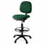 Silla de Cajero para Caja de Sucursal - GEBESA COMFORT - Tela - Sin Brazos - Con Ruedas