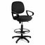 Silla Operativa de Cajero para Ventanilla Bancaria - GEBESA COMFORT - Tela - Brazos de Polipropileno - Base Fija