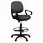 Silla Operativa de Cajero para Punto de Venta - GEBESA COMFORT - Tactopiel - Brazos de Polipropileno - Con Ruedas