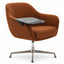 Sillón Ocasional para Recepción - GEBESA LUMA - Naranja - Con Paleta Derecha