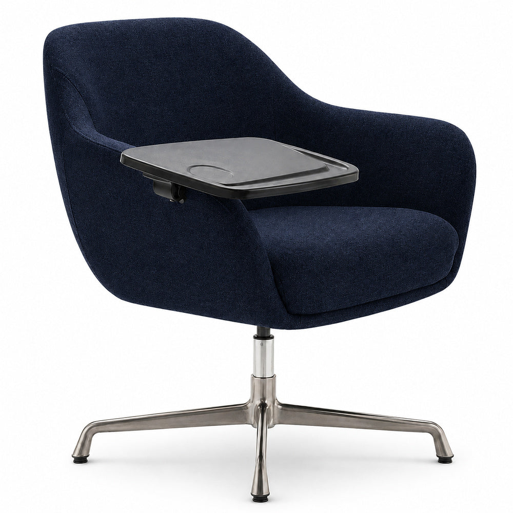 Sillón Ocasional para Recepción - GEBESA LUMA - Plumbago - Con Paleta Derecha