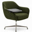 Sillón Ocasional para Recepción - GEBESA LUMA - Verde Hoja - Con Paleta Derecha