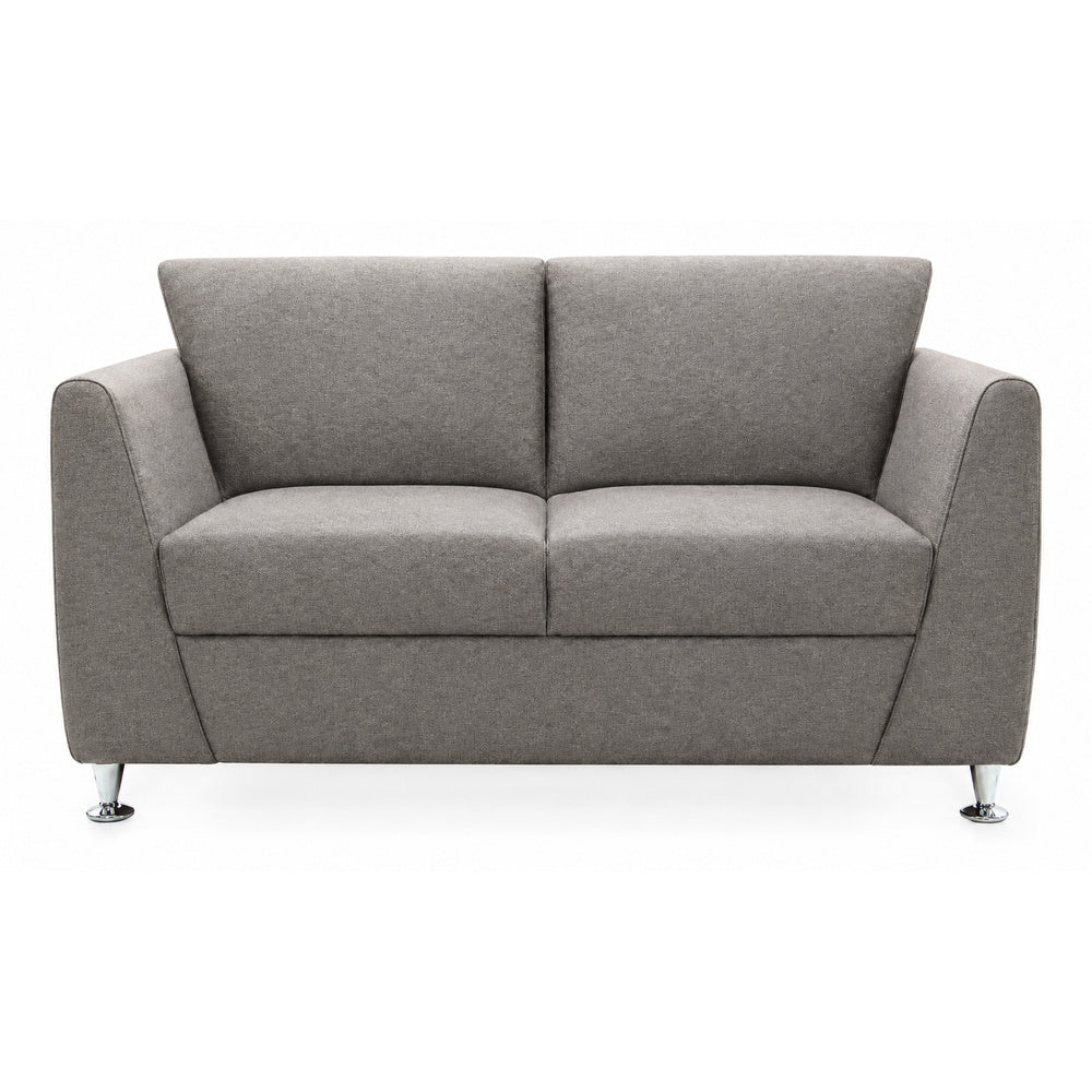 Sofá para Área de Descanso - GEBESA PRISMA - 2 Plazas - Asiento y Respaldo Tapizado en Tela