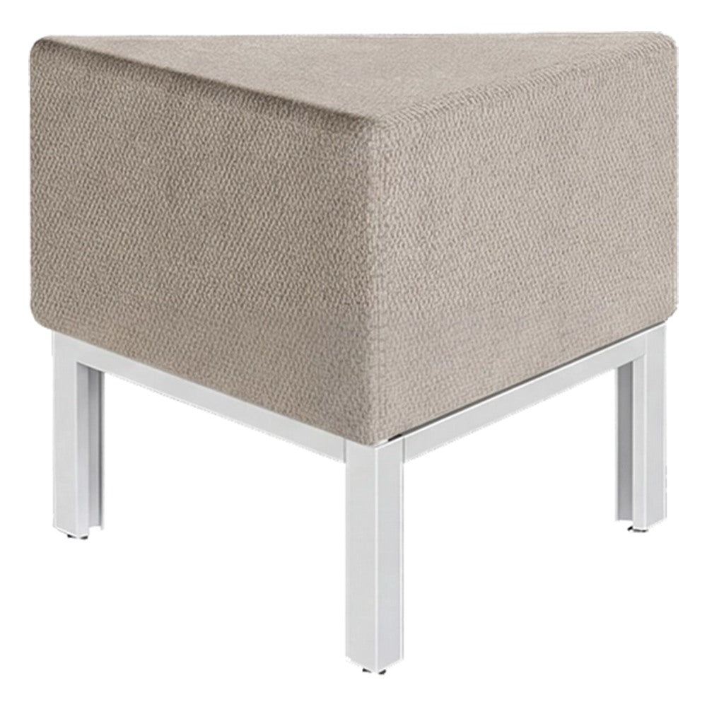Otomán Triangular para Área Lounge - GEBESA VENTI - Frente 65 cm