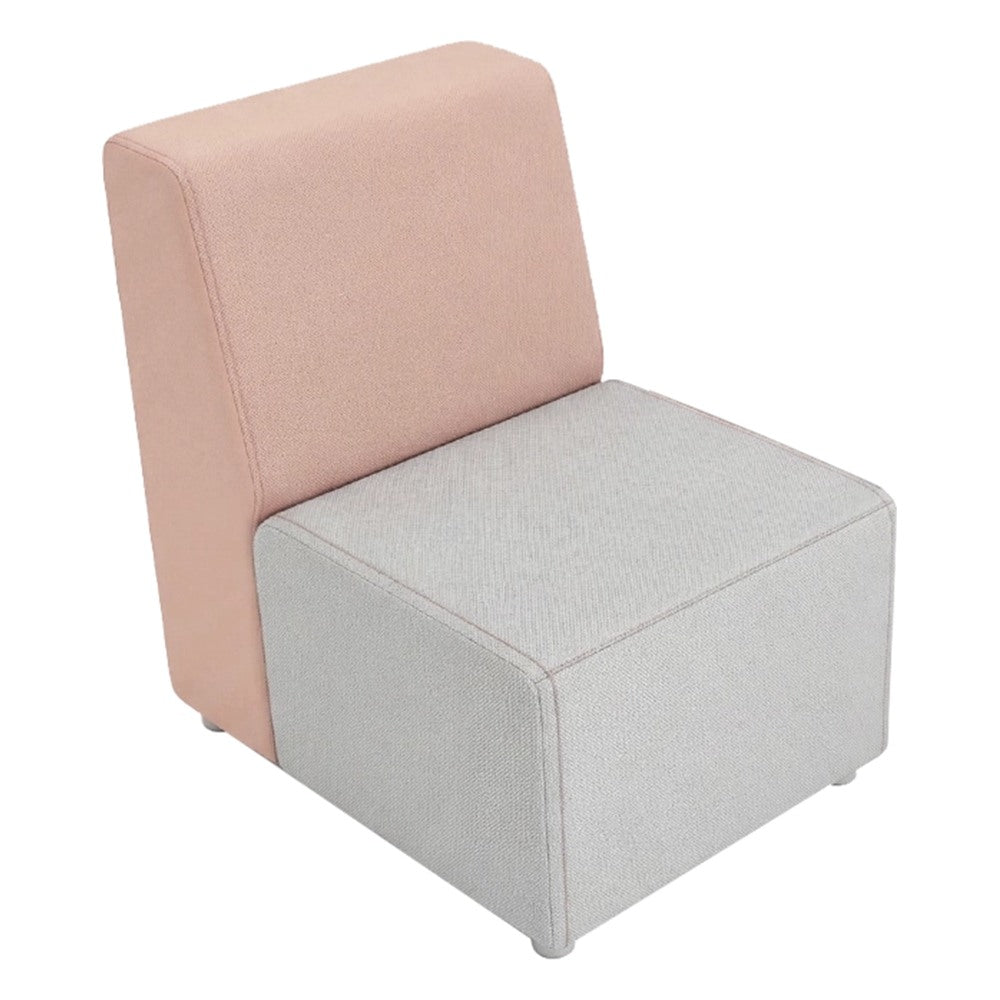 Silla Lineal para Lounge - GEBESA FOMCORE ARMLESS - Frente 35 cm - Alto 58 cm - Tapizado
