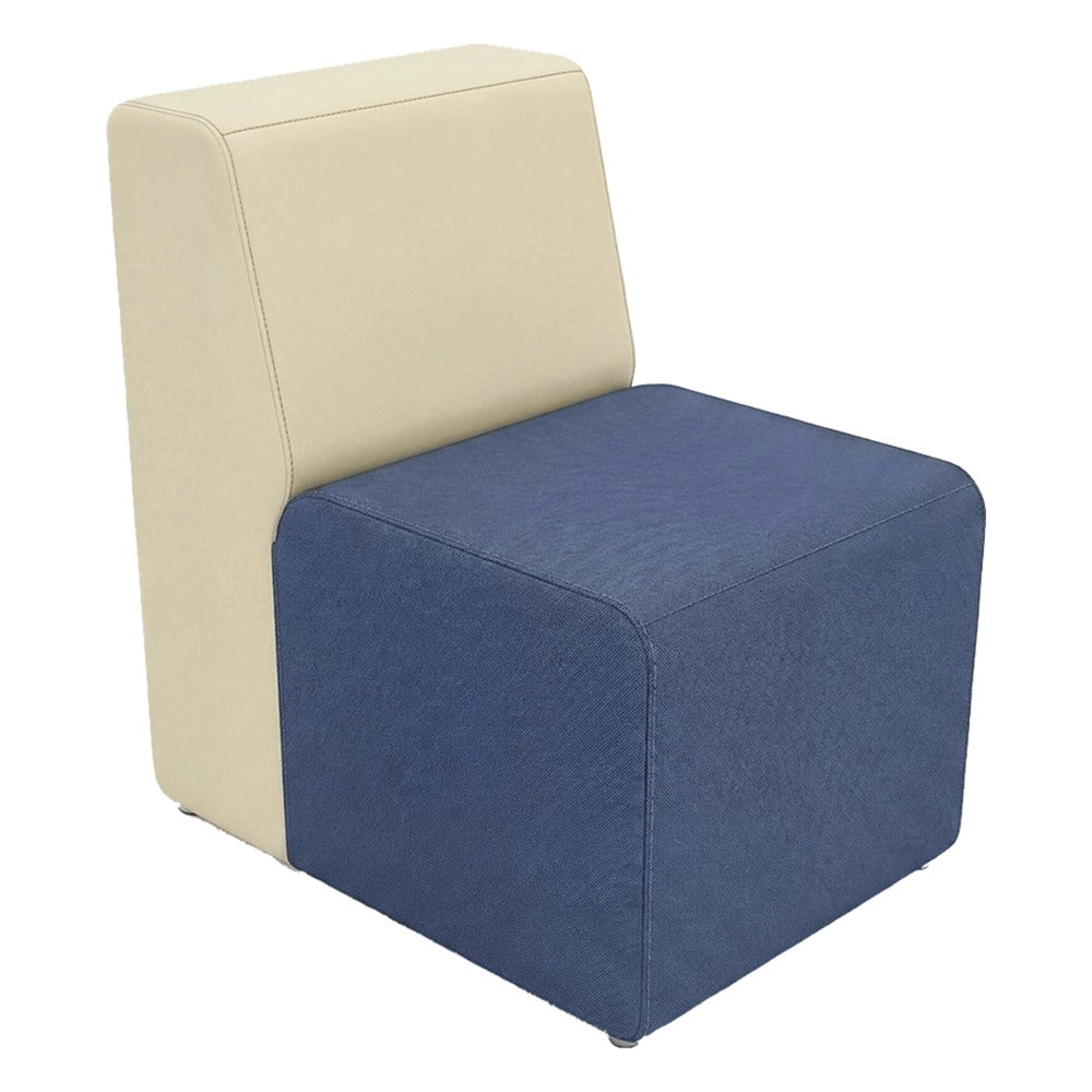 Silla Lineal para Área Colaborativa - GEBESA FOMCORE ARMLESS - Frente 55 cm - Alto 88 cm - Tapizado