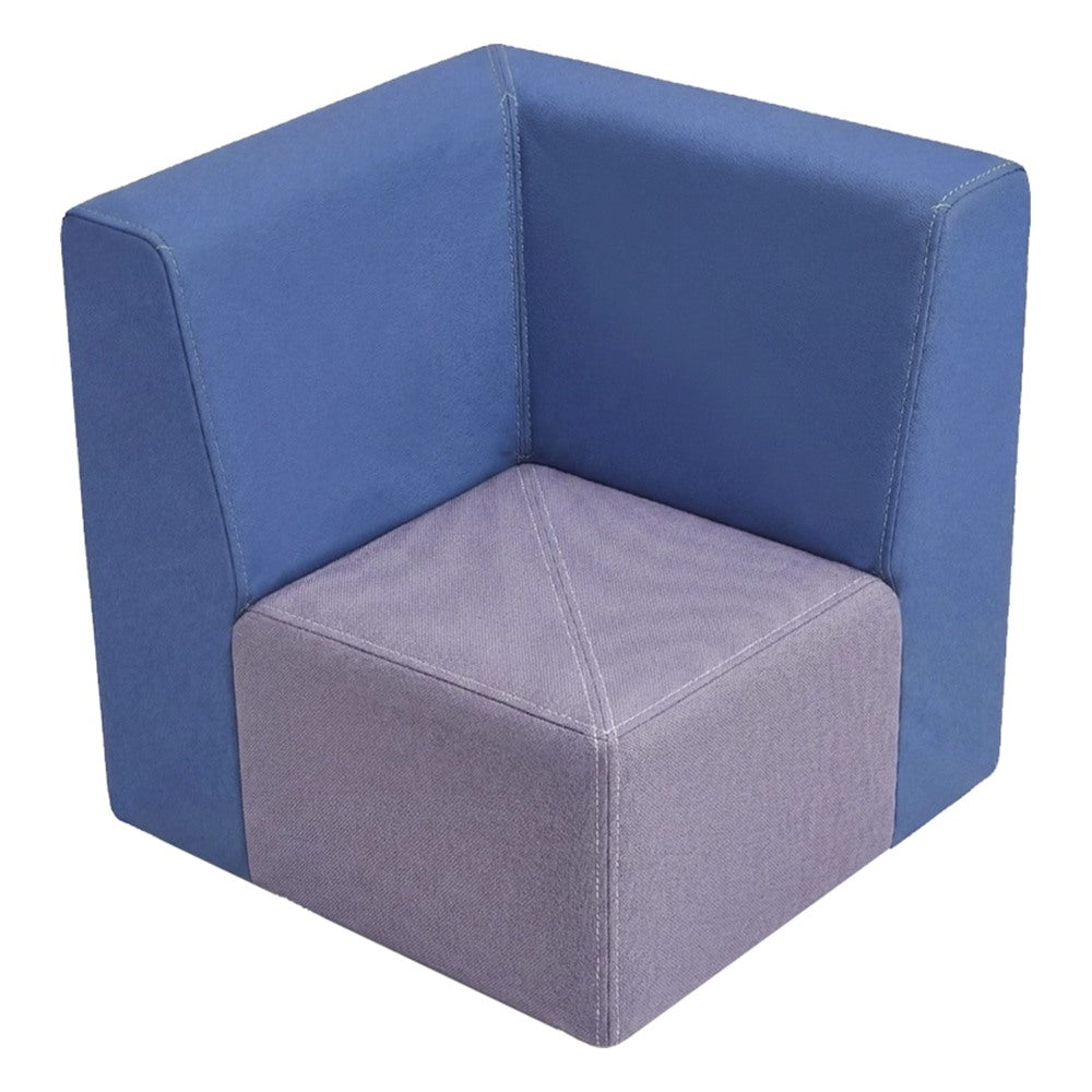 Módulo Esquinero Lineal para Lounge - GEBESA FOMCORE ARMLESS - Frente 50 cm - Alto 58 cm - Tapizado