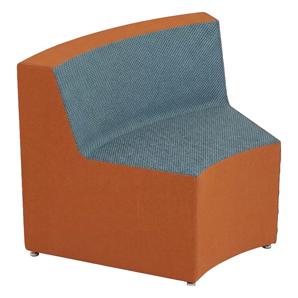 Silla Curva con Respaldo Bajo para Lounge - GEBESA FOMCORE CONNECT - Tapizado