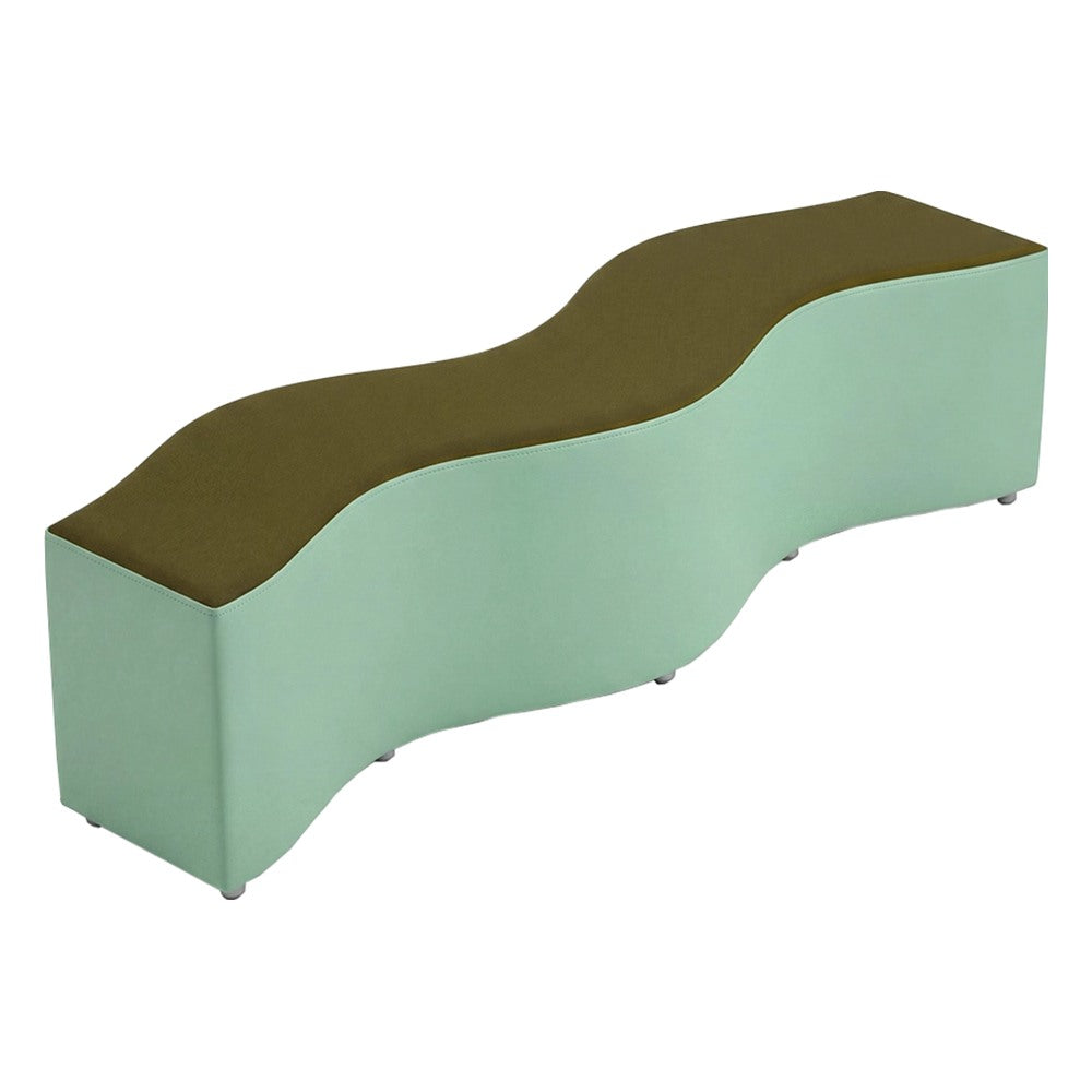Banca Bump para Lobby - GEBESA FOMCORE LOUNGE - Alto 50 cm - Tapizado