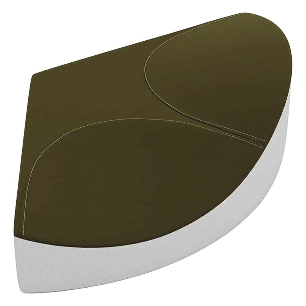 Banca de Colinas Onduladas para Vestíbulo - GEBESA FOMCORE LOUNGE - Frente 184 cm - Alto 43 cm - Tapizado