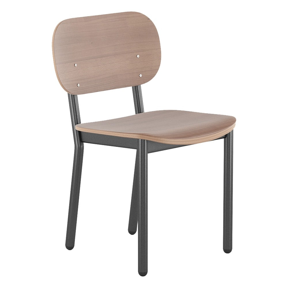 Silla para Restaurante - GEBESA GRC FERDINAND - Estructura de Acero y Asiento Tapizado