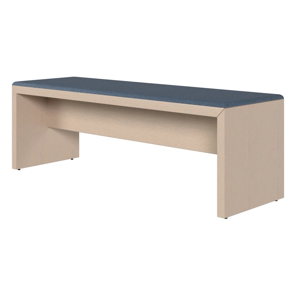 Banca para Comedor de Empresa - GEBESA GRC DYLAN - Frente 137 cm - Estructura Metálica