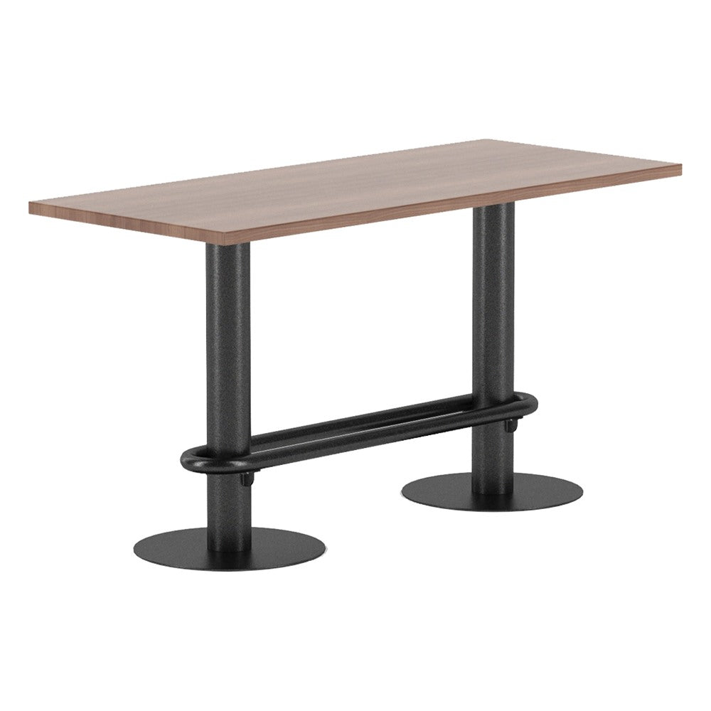 Mesa de Mostrador para Sala de Espera - GEBESA GRC FRANKIE - Alto 105 cm - Esquinas de 90°