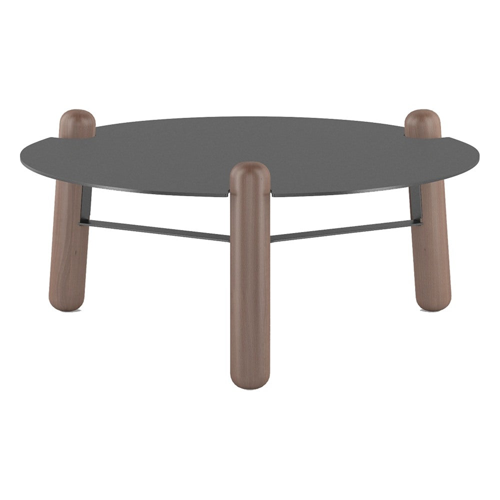 Mesa Ocasional para Cafetería - GEBESA GRC LOUIE - Ø 85 cm - Cubierta Metálica