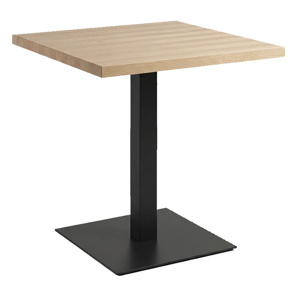 Mesa Cuadrada para Cafetería - GEBESA GRC BRADY - Base de Acero