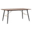 Mesa Rectangular para Restaurante - KINGSTRONG LUXO 160X90 MESA0903534 - Varios Colores - Estructura Metálica y Cubierta en Melamina