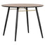 Mesa Redonda para Cafetería - KINGSTRONG ONNO 100 MESA0903535 - Varios Colores - Estructura Metálica y Cubierta en Melamina