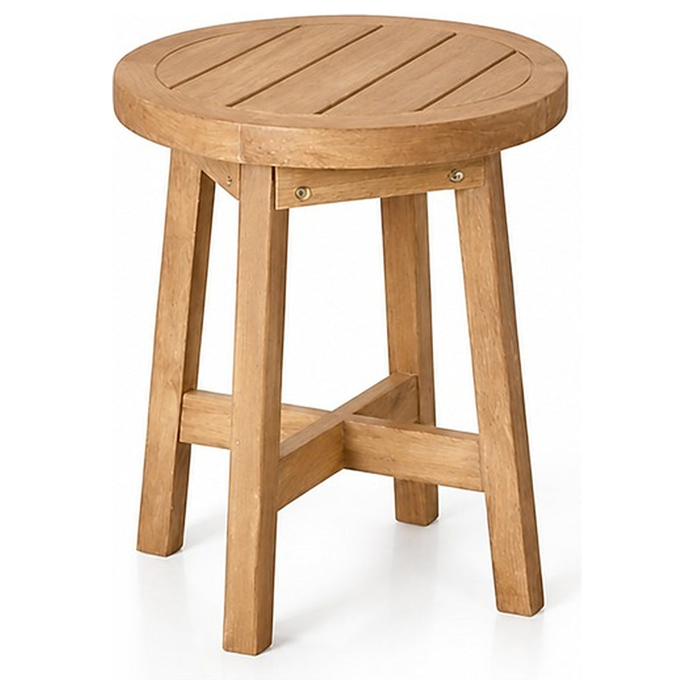 Mesa Lateral para Exterior - NOGAL BEAT SAONA MESA0904869 - Madera Maciza