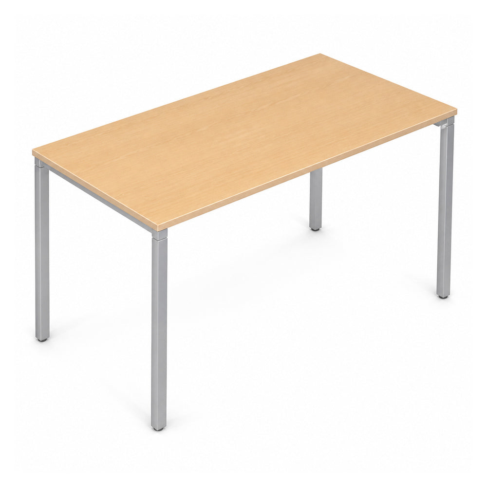 Escritorio de Oficina VERSA READY, estructura blanca, 200x60x75 cm - ambiente linea Ready (Grupo Versa)