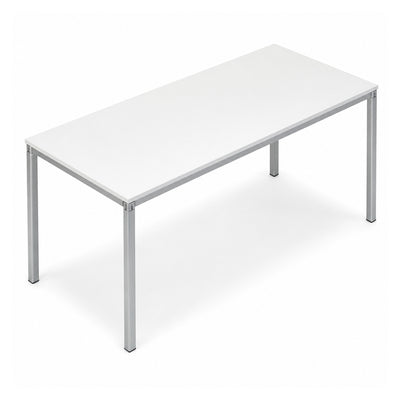 Escritorio de Oficina VERSA READY, estructura blanca, 150x70x75 cm - ambiente linea Ready (Grupo Versa)