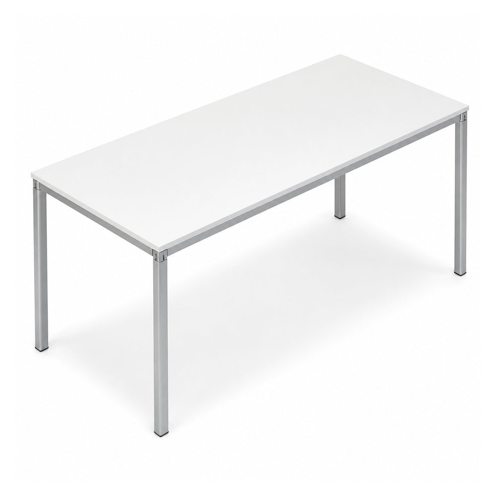 Escritorio de Oficina VERSA READY, estructura blanca, 200x70x75 cm - ambiente linea Ready (Grupo Versa)