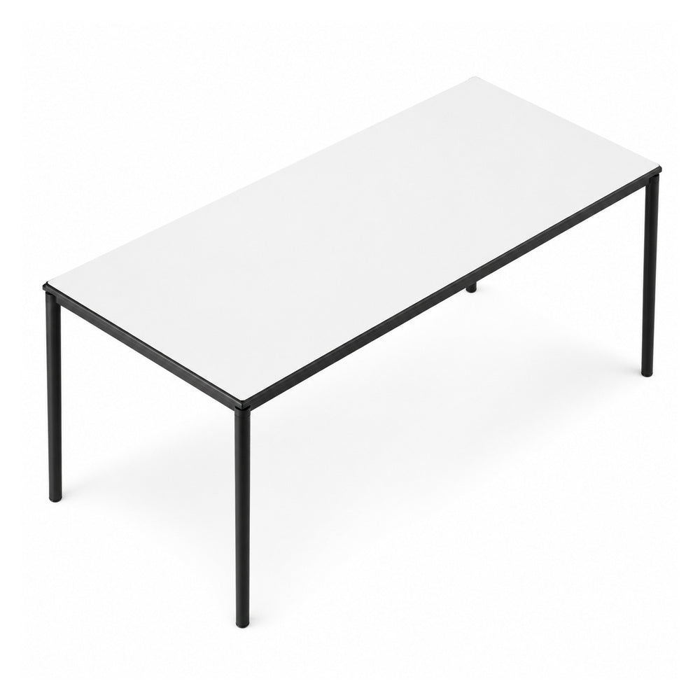 Escritorio de Oficina VERSA READY, estructura blanca, 180x90x75 cm - ambiente linea Ready (Grupo Versa)