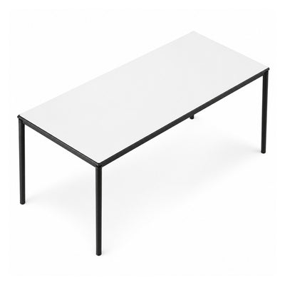 Escritorio de Oficina VERSA READY, estructura blanca, 180x90x75 cm - ambiente linea Ready (Grupo Versa)