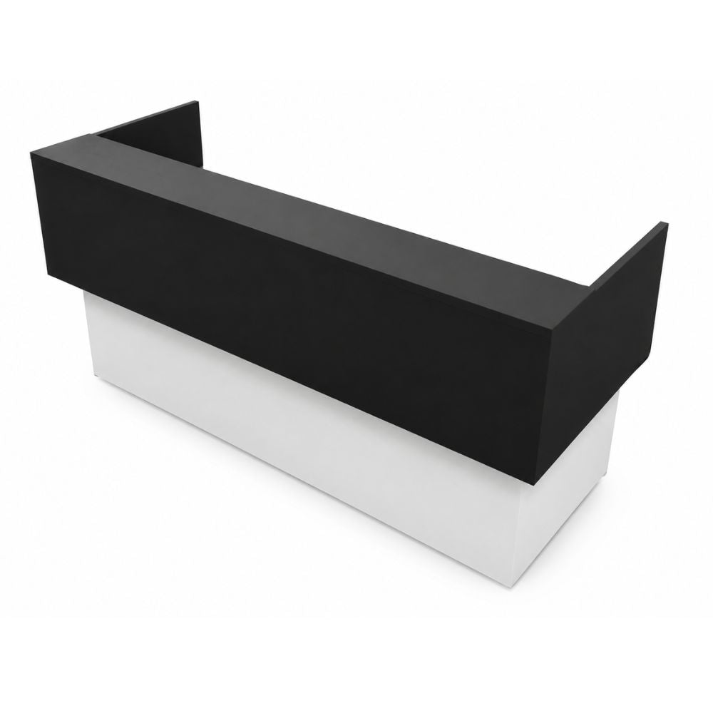 Módulo de recepción para oficina Versa RP-830 con cubo completo y cubierta aglomerado 28 mm, 220x85x110 cm