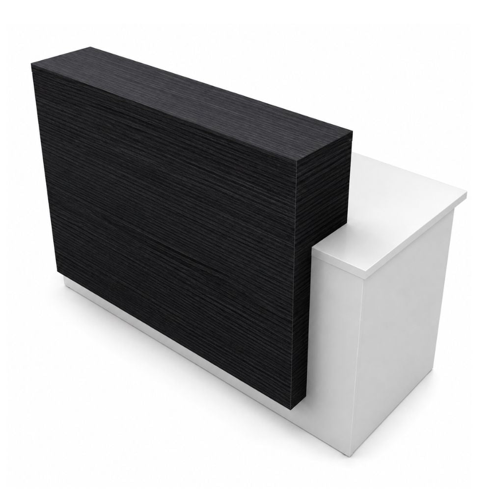 Módulo de recepción para oficina Versa RP-820 con cubo frontal y cubierta aglomerado 28 mm, 180x65x105 cm