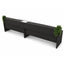 Módulo de recepción en dos secciones Versa RP-850 con cubierta aglomerado 28 mm, 359x70x70/110 cm Ambientada
