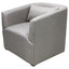 Sillón Ocasional para Zonas Lounge - NOGAL BEAT ULZEN SEGOVIA SALA0113778 - Blanco - Asiento y Respaldo Tapizados