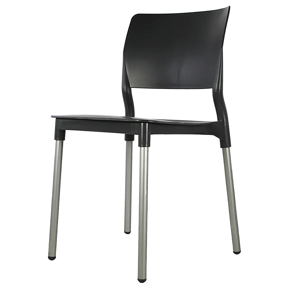 Silla Comercial para Cafetería Estilizada - KINGSTRONG JM ALESIA SILL0020312 - Varios Colores - Asiento y Respaldo en Polipropileno