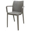 Silla Comercial para Cafetería - KINGSTRONG BIELLA CON BRAZO SILL0024080 - Varios Colores - Con Brazos