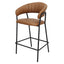Banco Bajo para Cafetería - KINGSTRONG CACERES W29 SILL0904435 - Varios Colores - Asiento y Respaldo Tapizados