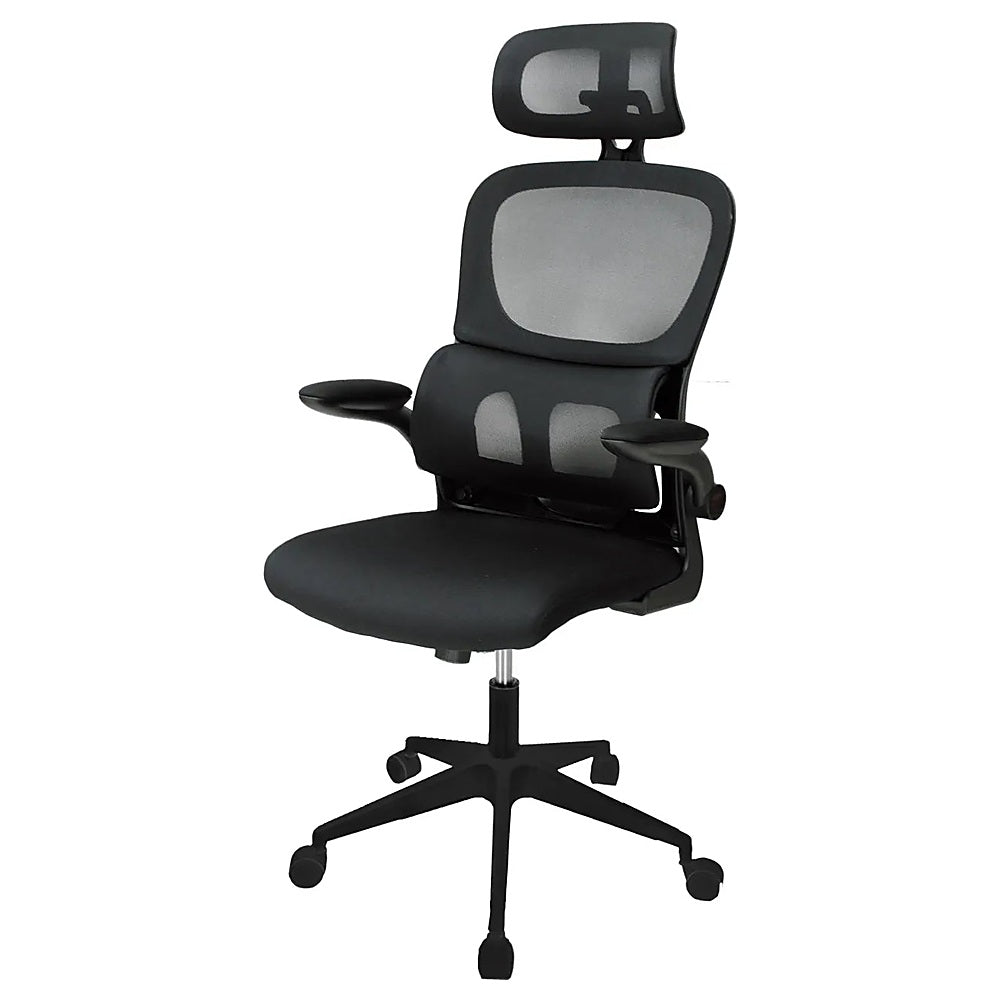 Silla de Oficina Directiva - KINGSTRONG BESSAN 8373 SILL0904942 - Negro - Respaldo en Malla y Asiento Tapizado