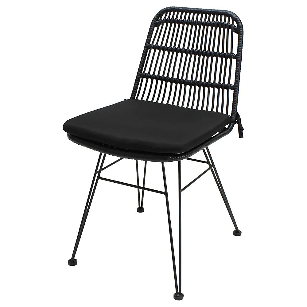 Silla para Jardín y Terraza - KINGSTRONG GUYANA SILL0905188 - Varios Colores - Asiento y Respaldo en Rattan Sintético